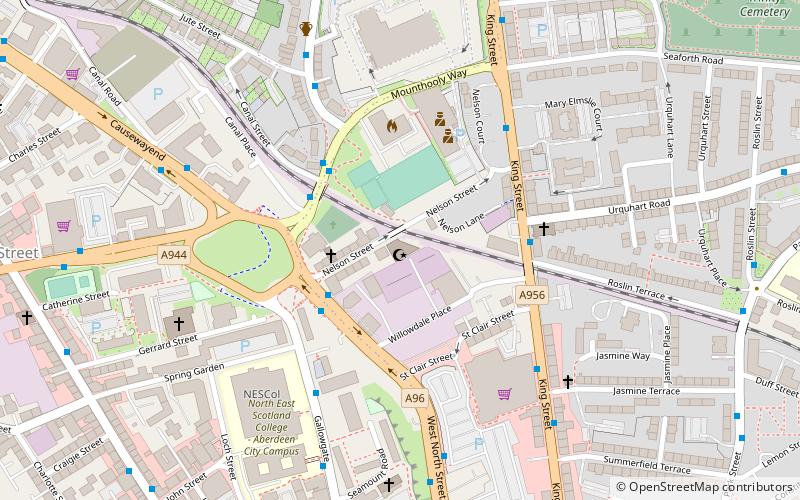 masjid alhikmah and community centre aberdeen location map