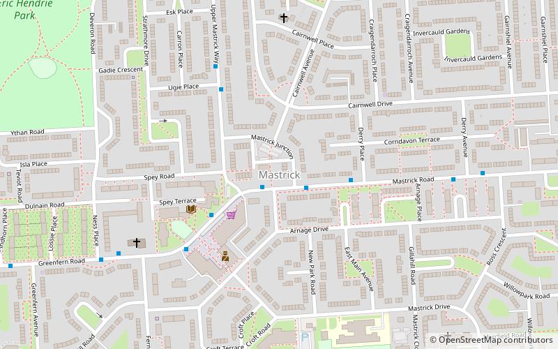 Mastrick location map