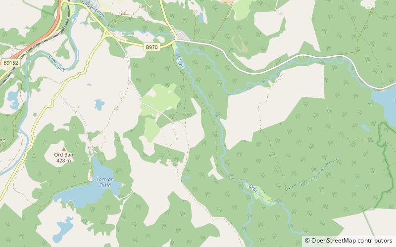 Bosque de Rothiemurchus location map
