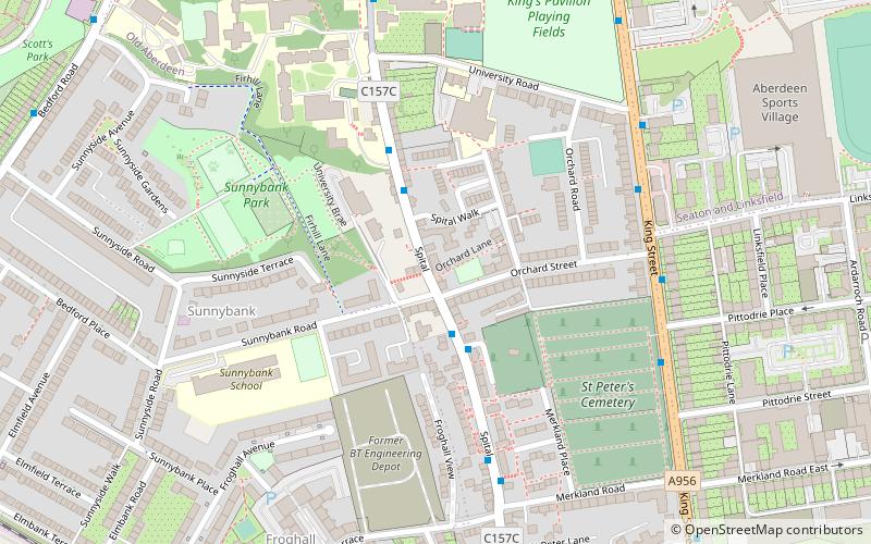 Aberdeen Mosque and Islamic Centre location map