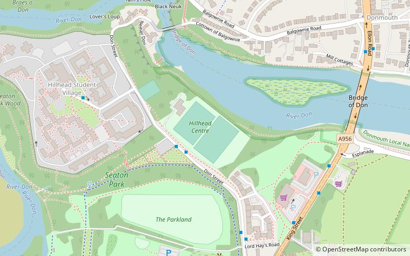 hillhead centre aberdeen location map