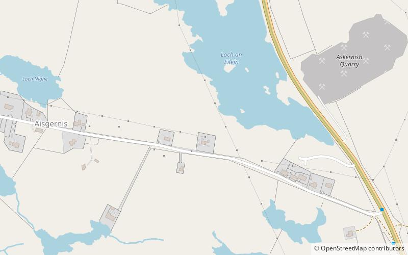 Askernish location map
