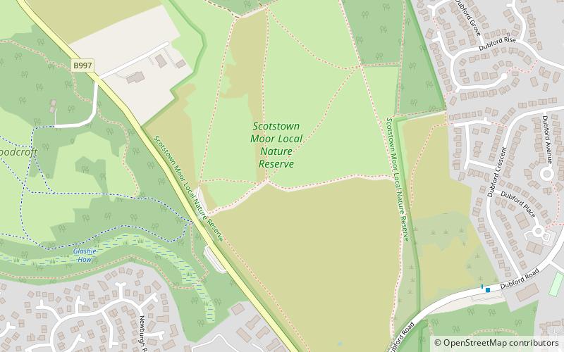 Scotstown Moor location map