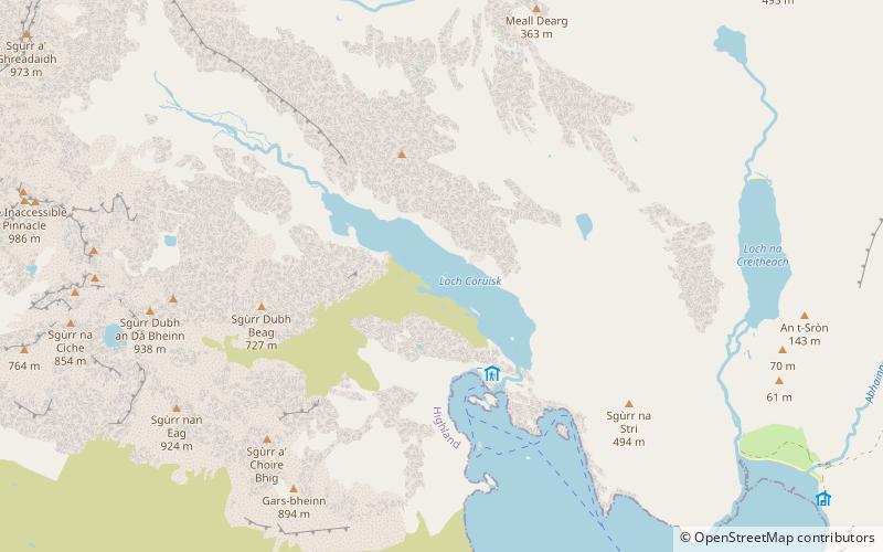 Loch Coruisk location map