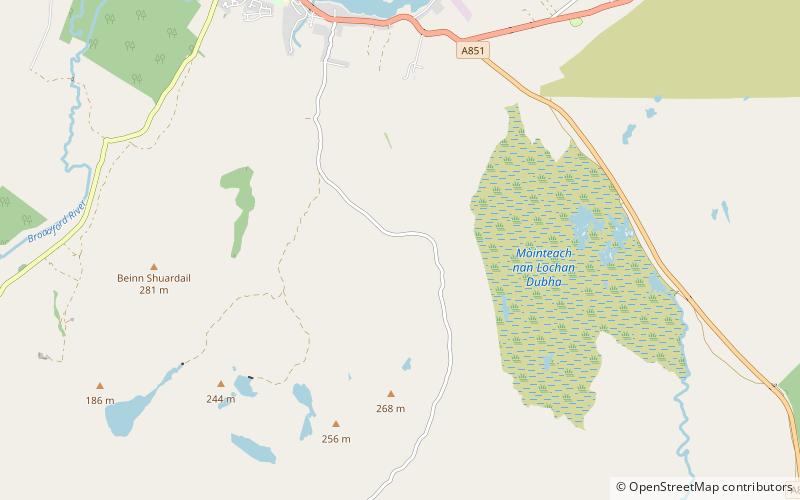 skye and lochalsh broadford location map