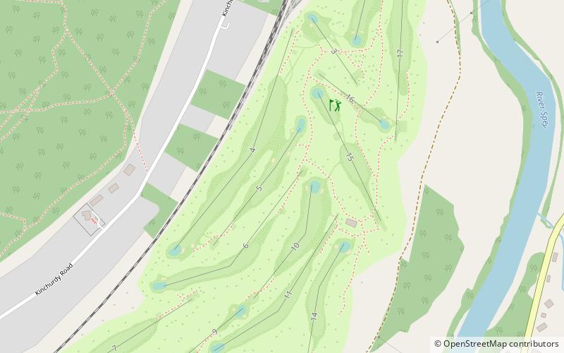 Boat of Garten Golf and Tennis Club location map