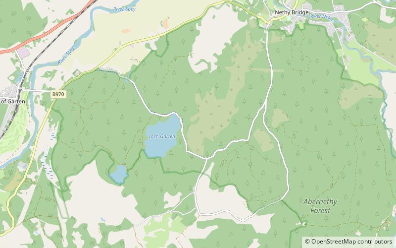 Loch Garten location map