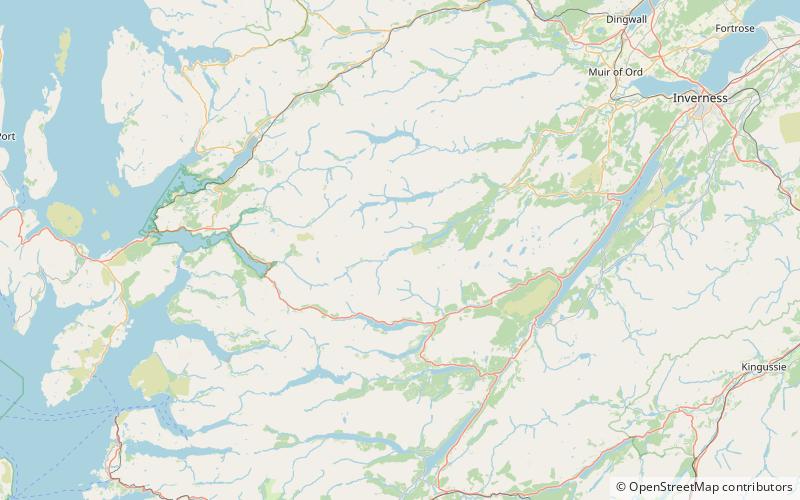 Loch Affric location map