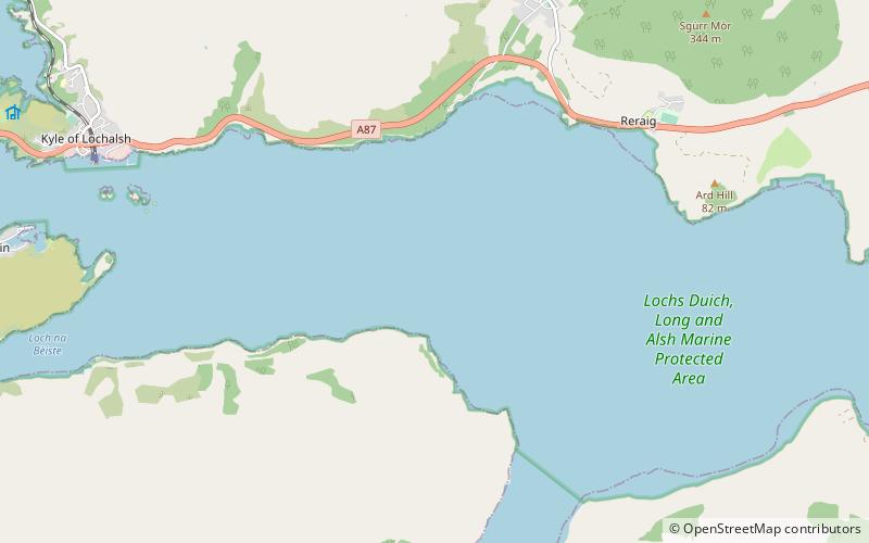 Loch Alsh location map