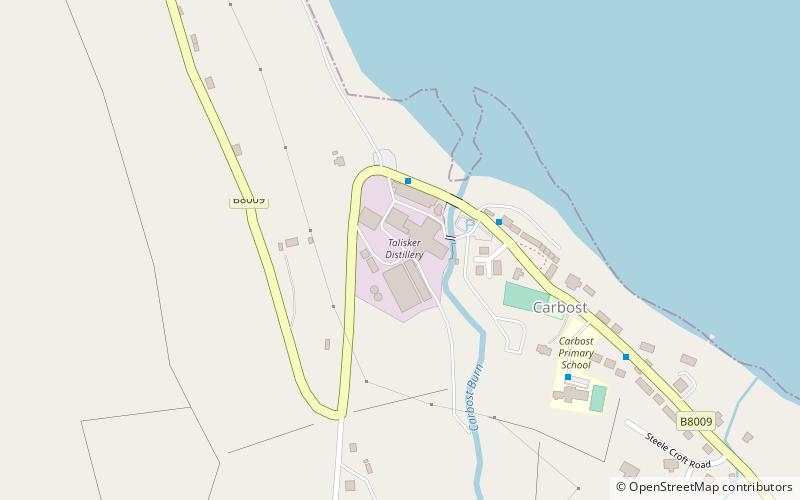 Talisker location map