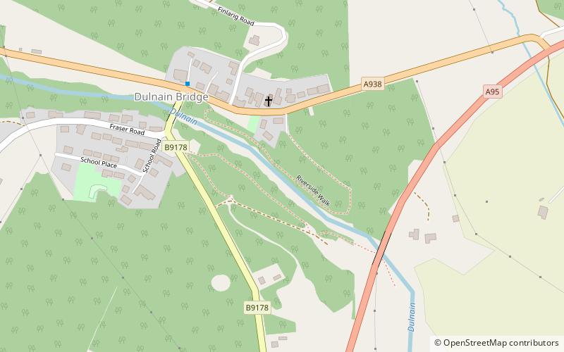 Dulnain Bridge location map