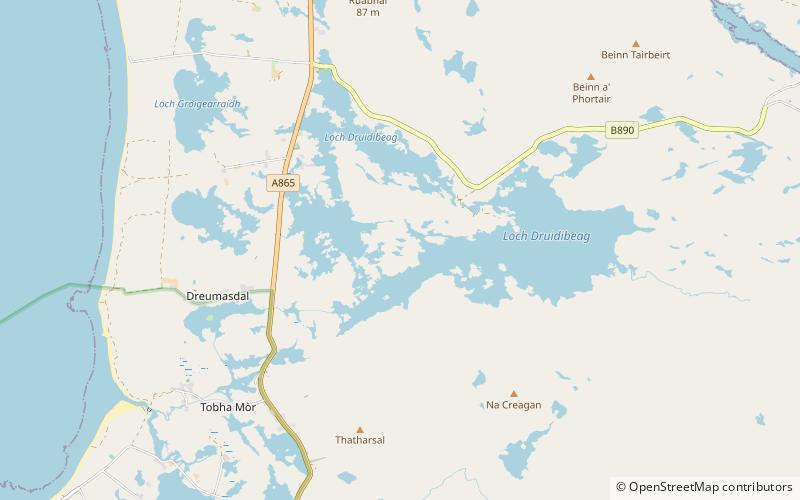 Loch Druidibeg location map
