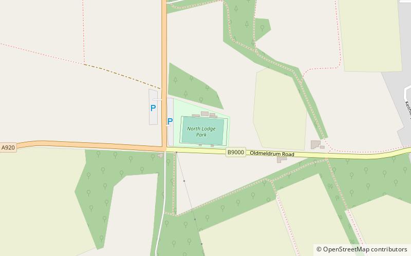 North Lodge Park location map