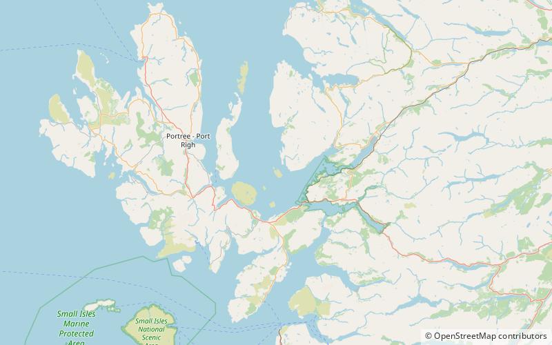 Eilean Meadhonach location map