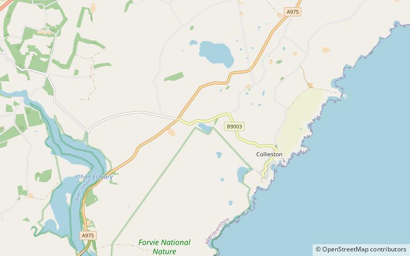cotehill loch ythan estuary location map