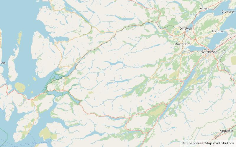 Sgùrr na Lapaich location map