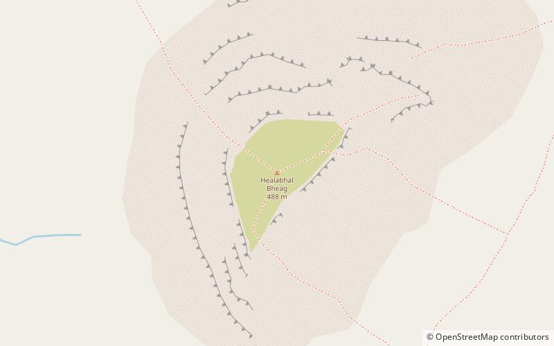 Healabhal Bheag location map