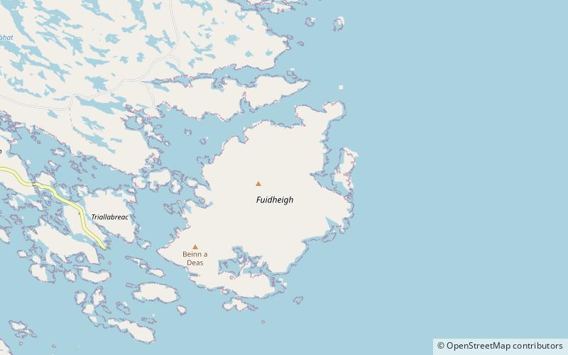 Wiay, Outer Hebrides location map