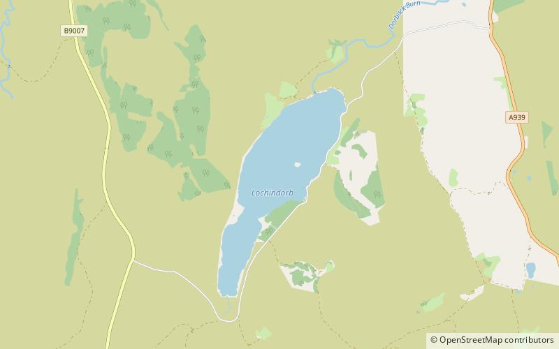 Lochindorb location map