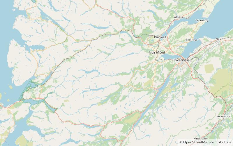 Glen Strathfarrar location map