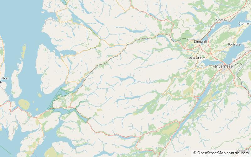 Loch Monar location map