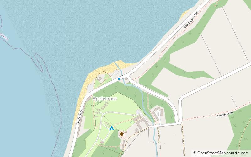 Applecross location map