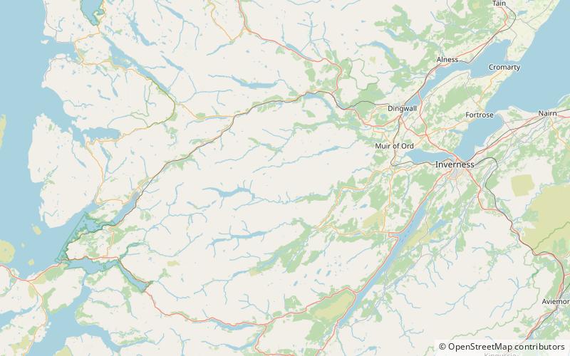 Càrn nan Gobhar location map
