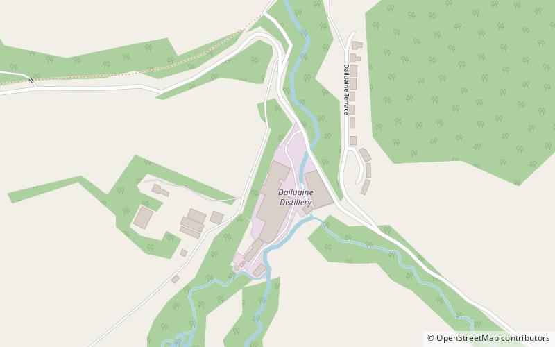 dailuaine location map
