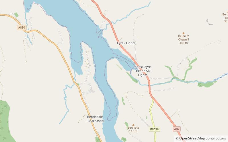 Dun Cruinn location map