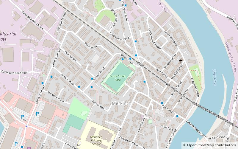 Grant Street Park location map