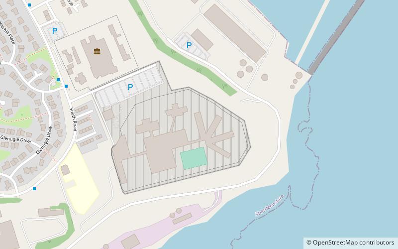 HM Prison Peterhead location map