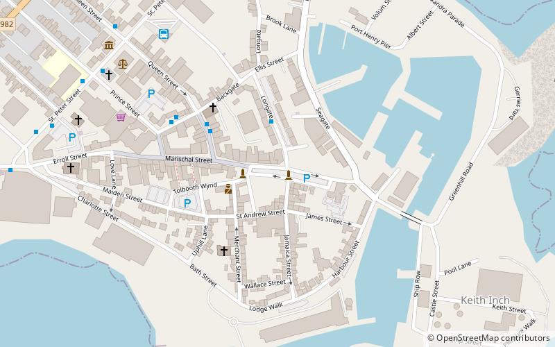 32 broad street peterhead location map