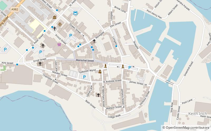 Field Marshal James Francis Edward Keith location map