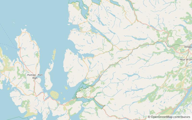 Beinn na h-Eaglaise location map