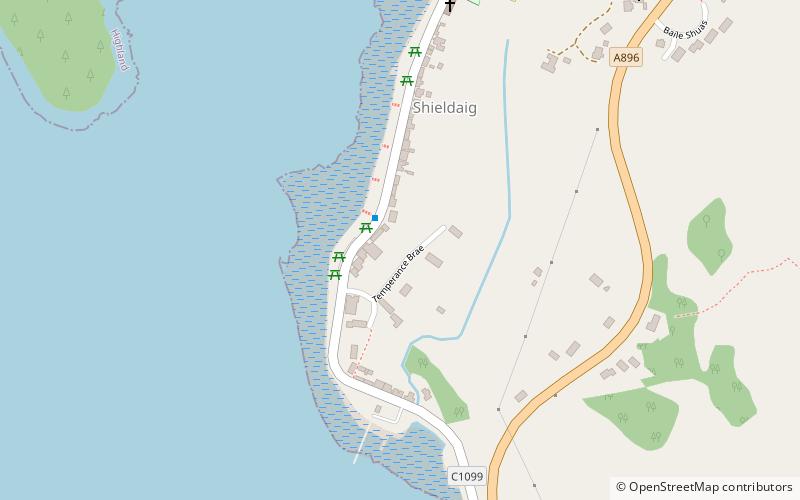 Shieldaig location map