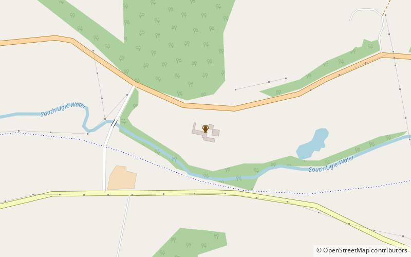 Deer Abbey location map