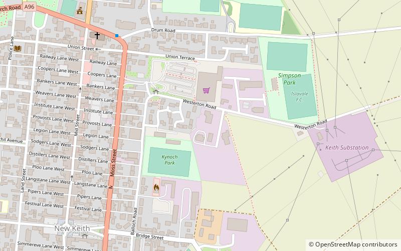 Kynoch Park location map