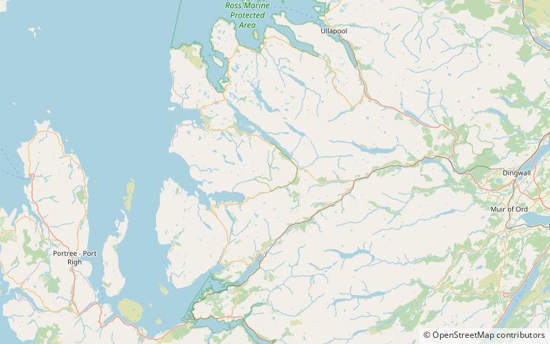 Ruadh-stac Beag location map