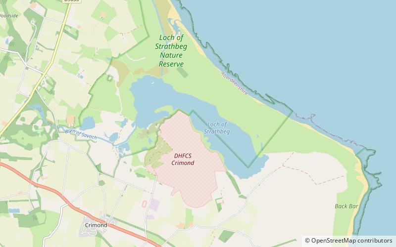 Loch of Strathbeg location map