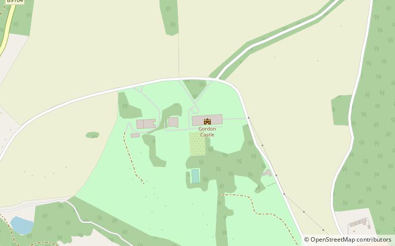 Gordon Castle location map