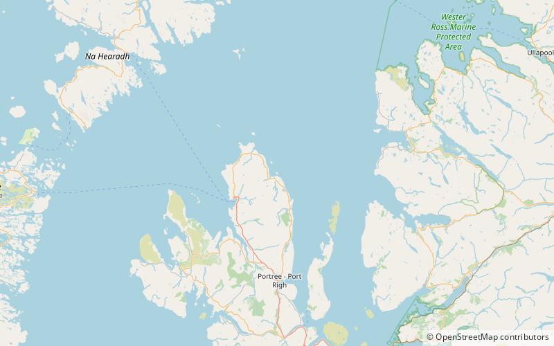 Staffin Island location map