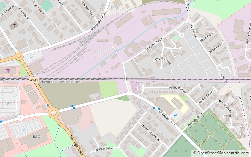 Ashgrove Motorbody location map