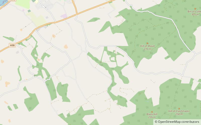 Craigmin Bridge location map