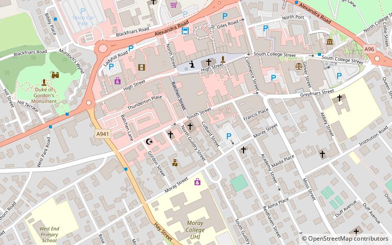 Gordon & MacPhail location map