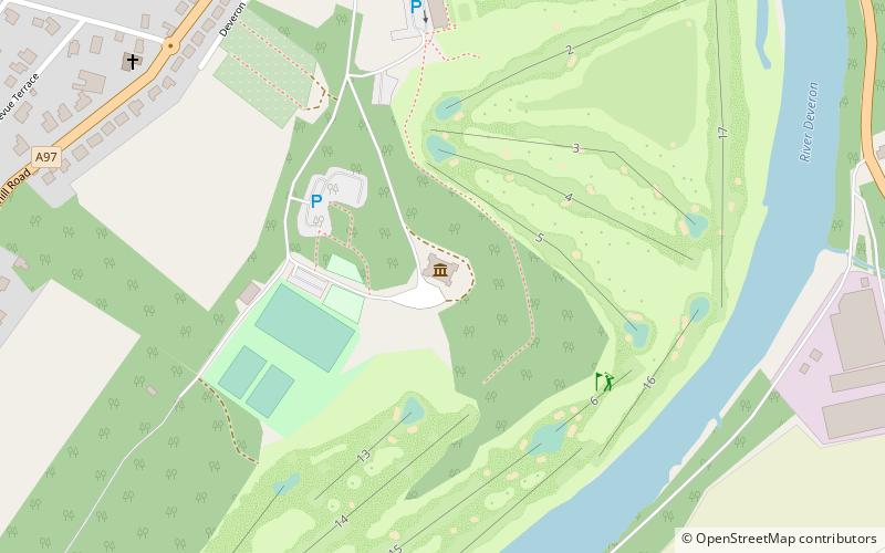 Duff House location map