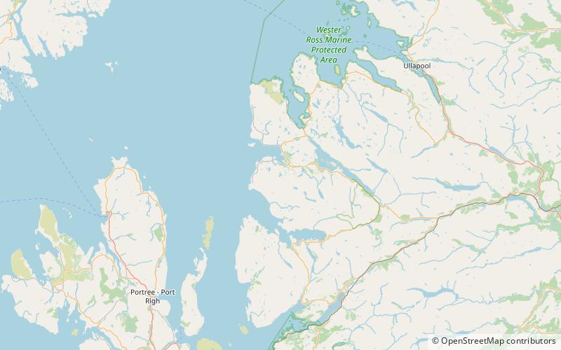 Loch Bràigh Horrisdale location map