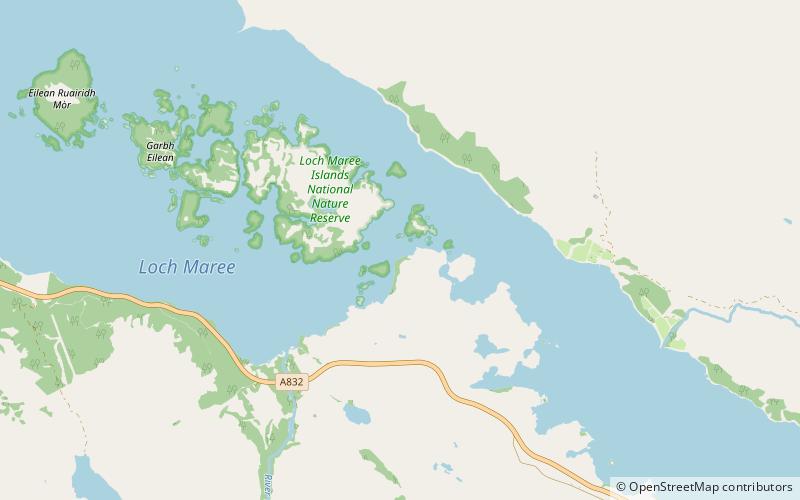 Lago Maree location map