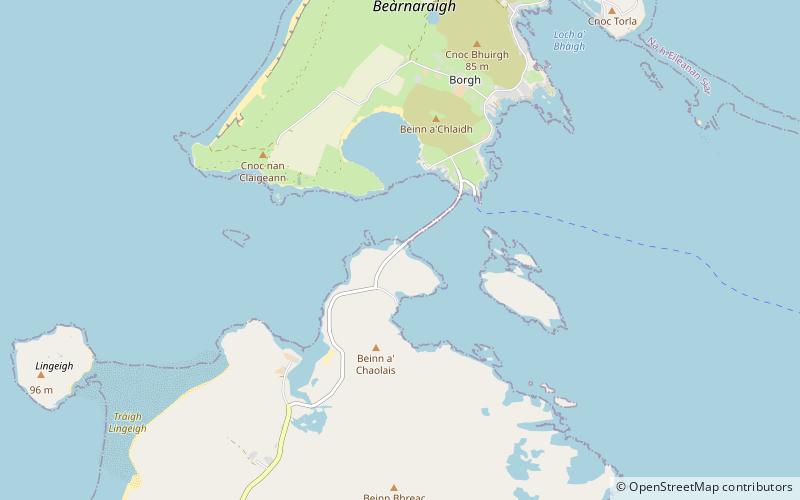 Otternish location map