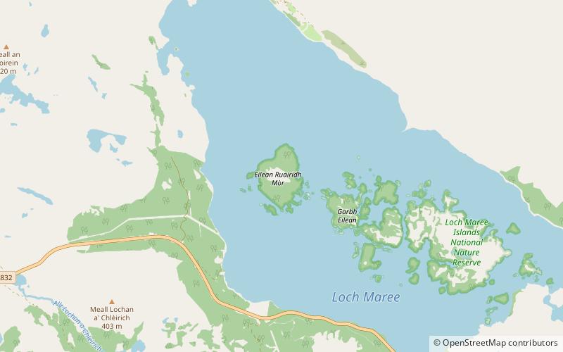 Eilean Ruairidh Mòr location map