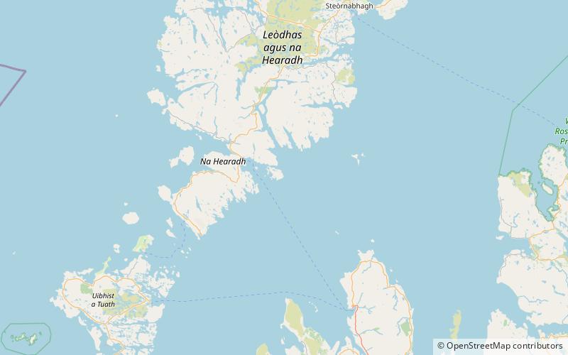 Eilean Glas Lighthouse location map